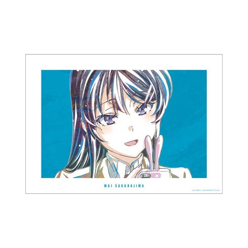 『青春ブタ野郎はおでかけシスターの夢を見ない』桜島麻衣 Ani-Art A3マット加工ポスター【202509再販】